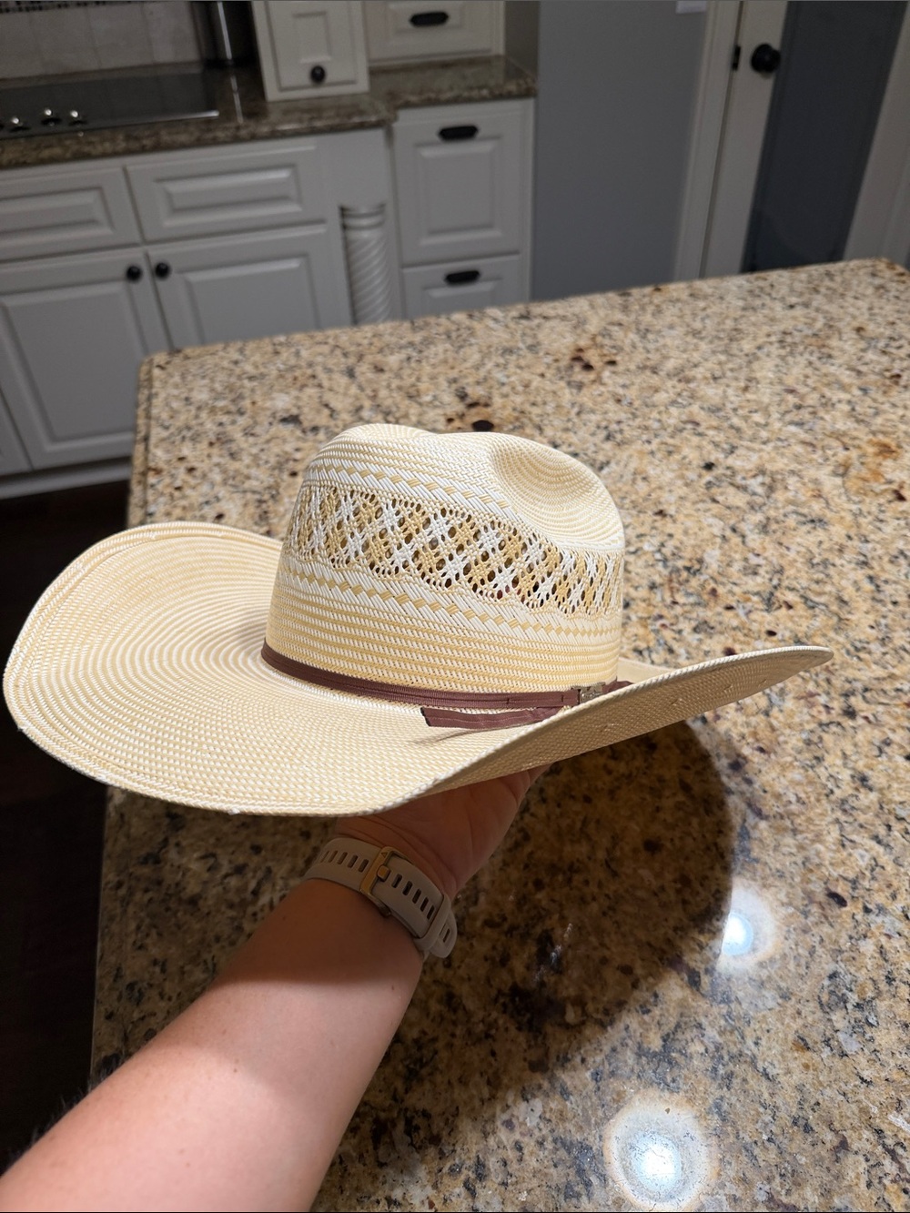 Straw American Cowboy Hat